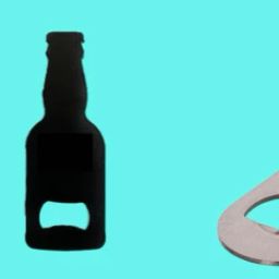 Steel Bottle Shape Opener for Beer, Wine with Pepsi Opener and Wine Opener E84 Combo 3 Bottle Shape Black Steel Bottle and Pepsi Opener And Wine Opener A84 Bottle Opener-image-97