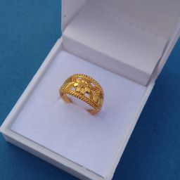 Kardo 2 Gold Ring Women Alloy Gold Plated Ring-image-31