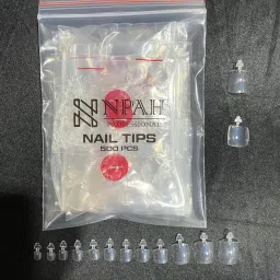 500Pcs Clear Toe Nail Tips, 12 Size-image-74