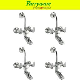Edge brass wall mixer 3 in 1 hot and cold set of 4 pic 054 Edge wallmixer 3 in 1 hot and cold water mixer Wall Mixer Faucet-image-94