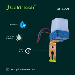 Geld Tech (GT-LD01), Photocell, Daylight Sensor, Auto Night Light Sensor image 2