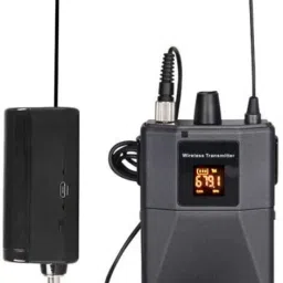 QAWACHH Wireless Microphone with transmiter for Office, Security NA Voice Recorder-image-38