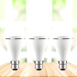 Emergency 12W Inverter LED Bulb with 2000mAh Rechargeable Battery Pack of 3 N249 4 hrs Bulb Emergency Light-image-90