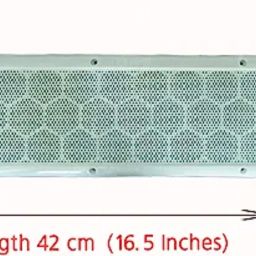 ljl traders Mosquito Net with Dust Controller White for Wall 42 x 15 cm, 8 Piece Insect Net image 2
