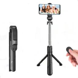 WHISTLE9 3in1 Selfie Stick multi-function Wireless Bluetooth | Selfie stick | Tripod | XT-02 Selfie Stick with Remote & Coller Mic Shutter 360 Rotate Extendable Handheld Foldable Mini Tripod Stand Foldable | Bluetooth shutter for Smartphones Professional Remote Control Selfie Stick Monopod 3 Axis Gimbal for Mobile-6