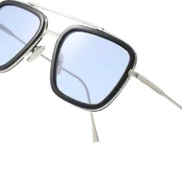 UV Protection, Polarized Retro Square Sunglasses (50)-17