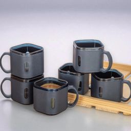 Pack of 6 Plastic Versatile Juice and Milk Drinking Cup-image-77