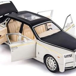 1:32 Rolls Royce Phantom Diecast Metal Pullback Openable Doors Cars Toy-image-22
