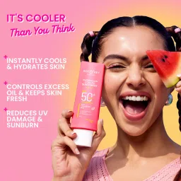 dot & key Sunscreen - SPF 50 PA++++ Watermelon Hyaluronic Cooling ,for Oily,Normal,Combination Skin,Lightweight image 5