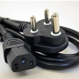 BALRAMA 2pc Set Power Cable + VGA Cable Desktop CPU Printer Monitor Vga to Vga Cord Wire Combo Set image 3