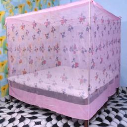 Nylon Adults Washable Best Machardani, 6 x 7 Feet Double Bed Premium Quality Mosquito Net-image-25