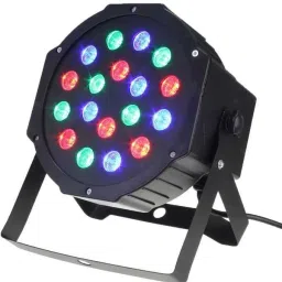 RGB 18 LED PAR Light for DJ Stage Wedding Sound Activated Remote & DMX Control Single Disco Ball-picture-13