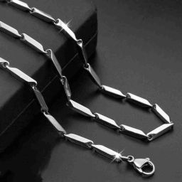 Sterling Silver Plating Chain Sterling Silver Plated Silver, Stainless Steel Chain-image-15