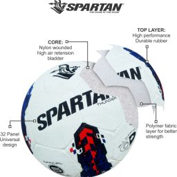 spartan Thunder with Pump Football - Size: 5 image 5