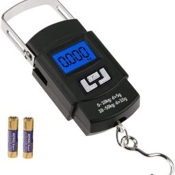 ZURU BUNCH Portable Digital Hook Type Weighing/Temp Scale Machine for Manual Weight 110lb/50kg Weight Capacity for Home, Kitchen, Traveling, Luggage (Batteries Included) (Black) Weighing Scale-18