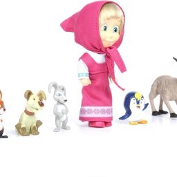 Simba Doll and Bear Cartoon Set Ideal Gift Set for 3+ Years Kids-image-18