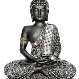 Polyresin Gautam Buddha Statue for Home Decor Big Size Decorative Showpiece-24 cm-21