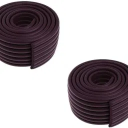 Set of 2 Brown Baby Lining Strip Edge Guard Cushion Corner Cover tape Infant Bump Protector-picture-20