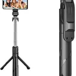 MOOZMOB Video Selfie Stick Tripod Stand with Bluetooth Remote for Video Recording Vlog Bluetooth Selfie Stick-image-38