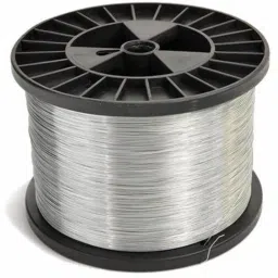 Zatka Fencing Wire for Boundary(10 KG) (1.5MM) Clutch Wire Iron & Steel Wire Portable Green House-16
