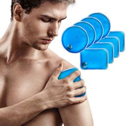 4Pcs Reusable Hot and Cold Gel Ice Packs for Injuries | Compress Gel Ice Packs Hydration Pack-13