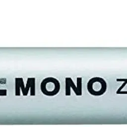 Holder Eraser, Mono Zero Square Shaper, Silver (EH-KUS04) Non-Toxic Eraser-picture-11