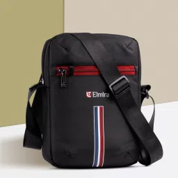 Black Men Sling Bag Mini Sling Bag / Small Side Travel Crossbody Office Passport Messenger Bag-image-82