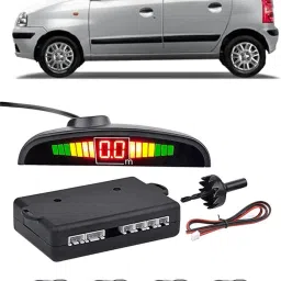 AB196 Black Car Reverse Parking Sensor with LED Display 4 Sensor A196 Parking Sensor-image-15