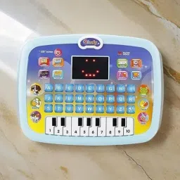 Musical Fun Toy Activities Learning Kids Laptop Tablet Toys (Random Color)-image-15