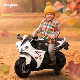 Kids Battery Bike for Kids Ride on Toy Baby Bike with Music Light Rechargeable Bike Battery Operated Ride On-image-60