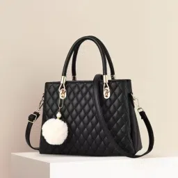 Women Black Messenger Bag-image-13