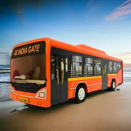 sabirat Low Floor Bus For Kids, Durable Quality, Pull Back Action, No Sharp Edges image 2