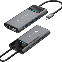 NOVOO by Realme TechLife 9in 1 Pro Type C NVHUBSN09PLX-RM USB Hub-image-7