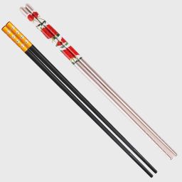 Eating, Training, Cooking, Chewing, Decorative Stainless Steel, Plastic Chinese, Korean, Japanese, Vietnamese Chopstick-image-65