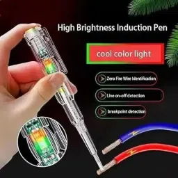 przemek IM_Dual LED AC-DC Light Tester Pen Digital Voltage Tester Digital Voltage Tester image 3