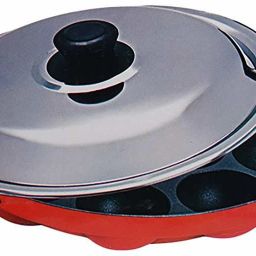 arixy appam patra Paniarakkal with Lid 1.5 L capacity 24 cm diameter-15
