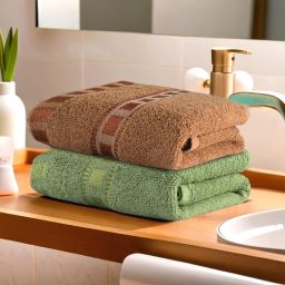 Cotton 250 GSM Face, Hand Towel Set-image-87