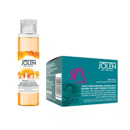 Jolen New York Set of Oil-Control Face Wash & Daily Moisturizing Cream - 150 ml-52