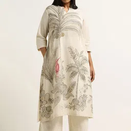 Anni Designer Floral Printed Regular Straight Kurta with Palazzos-26
