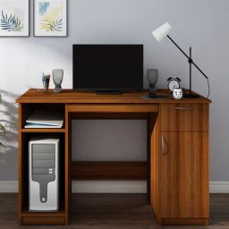 woodbuzz Athos Computer Table in Walnut Finish-picture-23