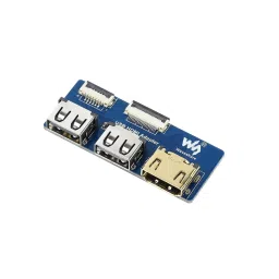 Waveshare USB HDMI Adapter for CM4-IO-BASE, Adapting FFC Connector To Standard Connector-7