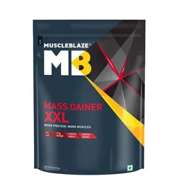 MuscleBlaze Super Gainer XXL High Calorie Chocolate Flavour Gainer Powder - 1Kg-15