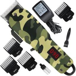 RDFG AC-DC LED Display Washable chargeable Hair Clipper Beard Moustache Trimmer 471 Fully Waterproof Grooming Kit 120 minRuntime 4 Length Settings-13
