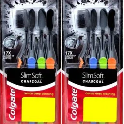 Charcoal SLIM Soft Soft Toothbrush-24