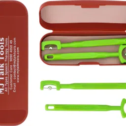 Tongue Tip Exerciser speech therapy tools 2 pack (Green) Teether-20