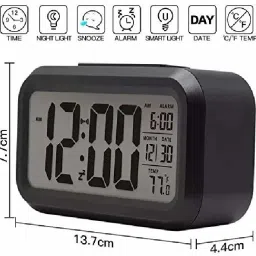 mandora Digital Black Clock image 2