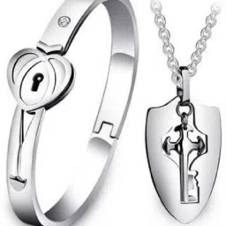 Stainless Steel Silver Bracelet-image-58