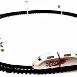 High Speed Bullet Train with Tracks | Model Electric Toy Train Set for Kids-picture-20