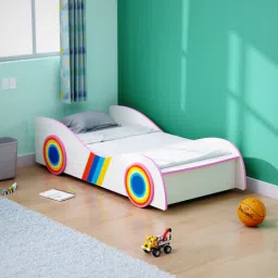 boingg! - a happy start Jelly Bean Single Kids Bed In White Colour-picture-19