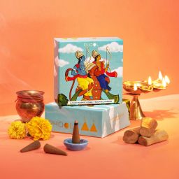 Ayodhya Soumya Chandan Dhoop Cones | Pure Incense Cones for Pooja Sandal Dhoop-13